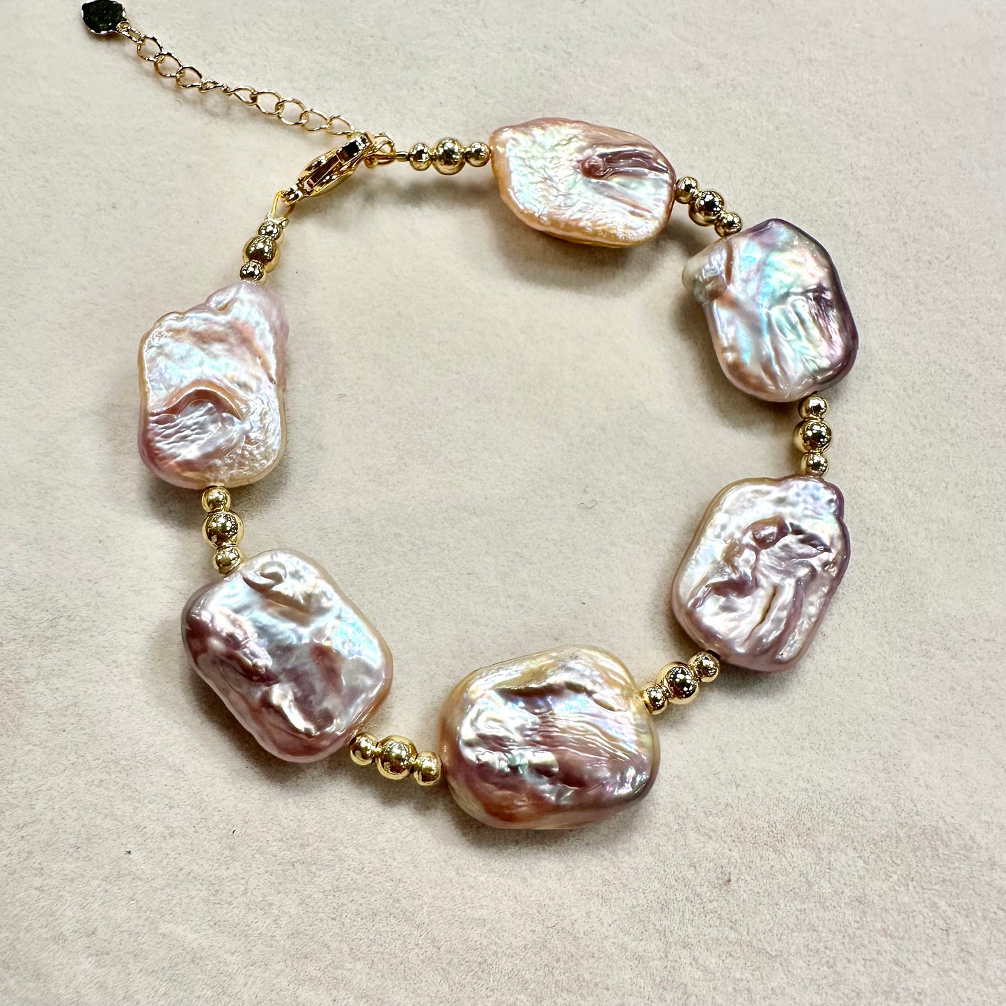 Pearl Gold Bracelet