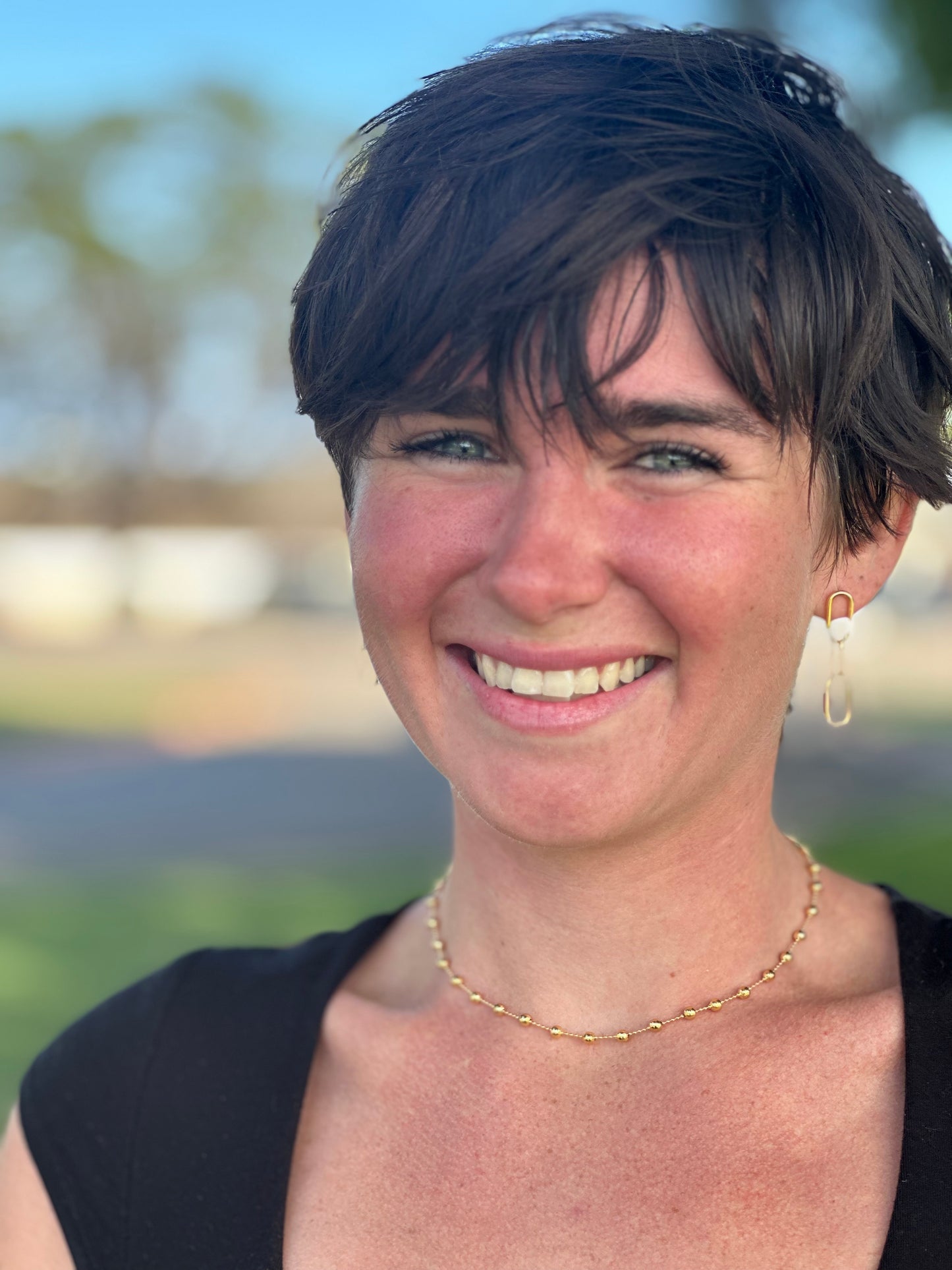 Vermeil Gold Necklace (16”-17”)