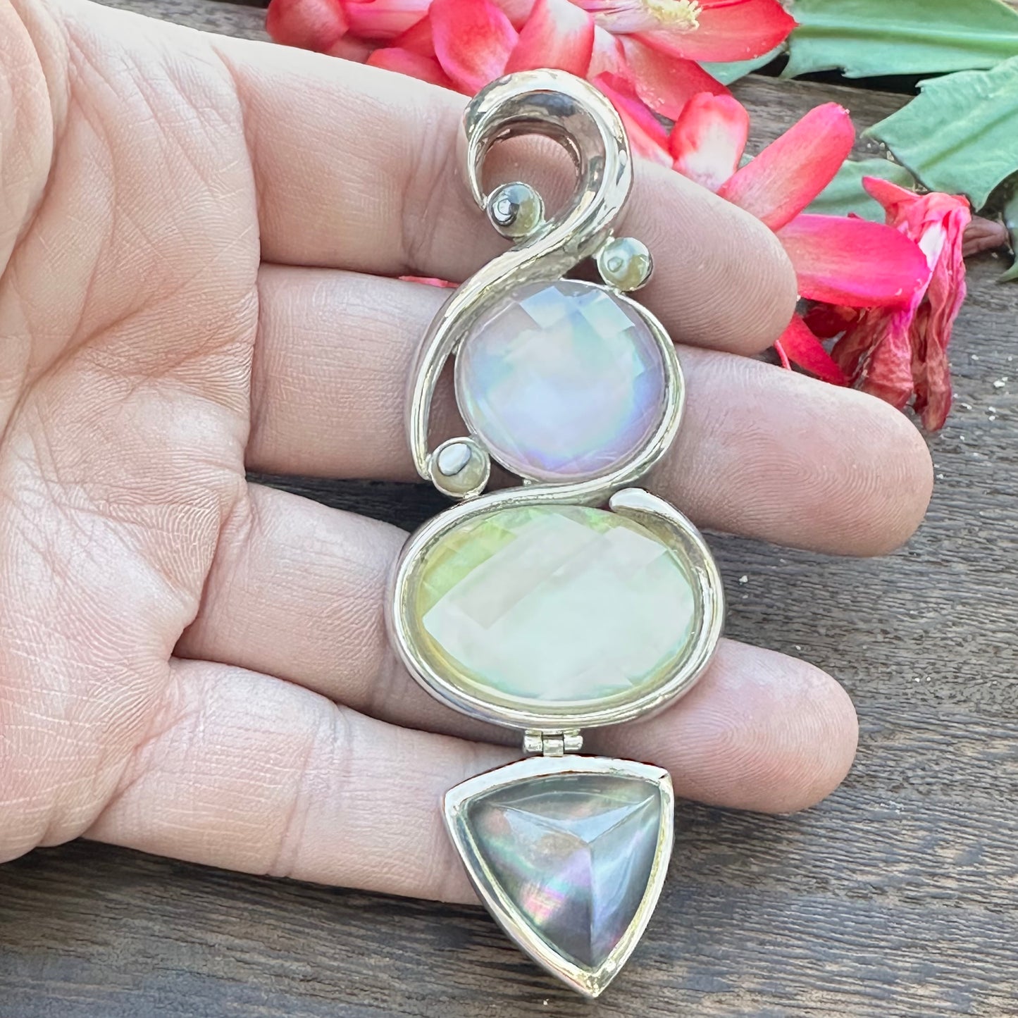 Statement Quartz Necklace (18”)
