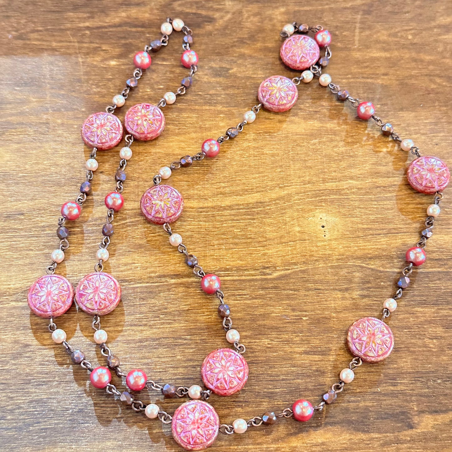 30” Boho Sun Necklace