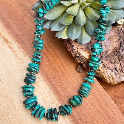 Navajo Pearl Turquoise Necklace 18”-20”