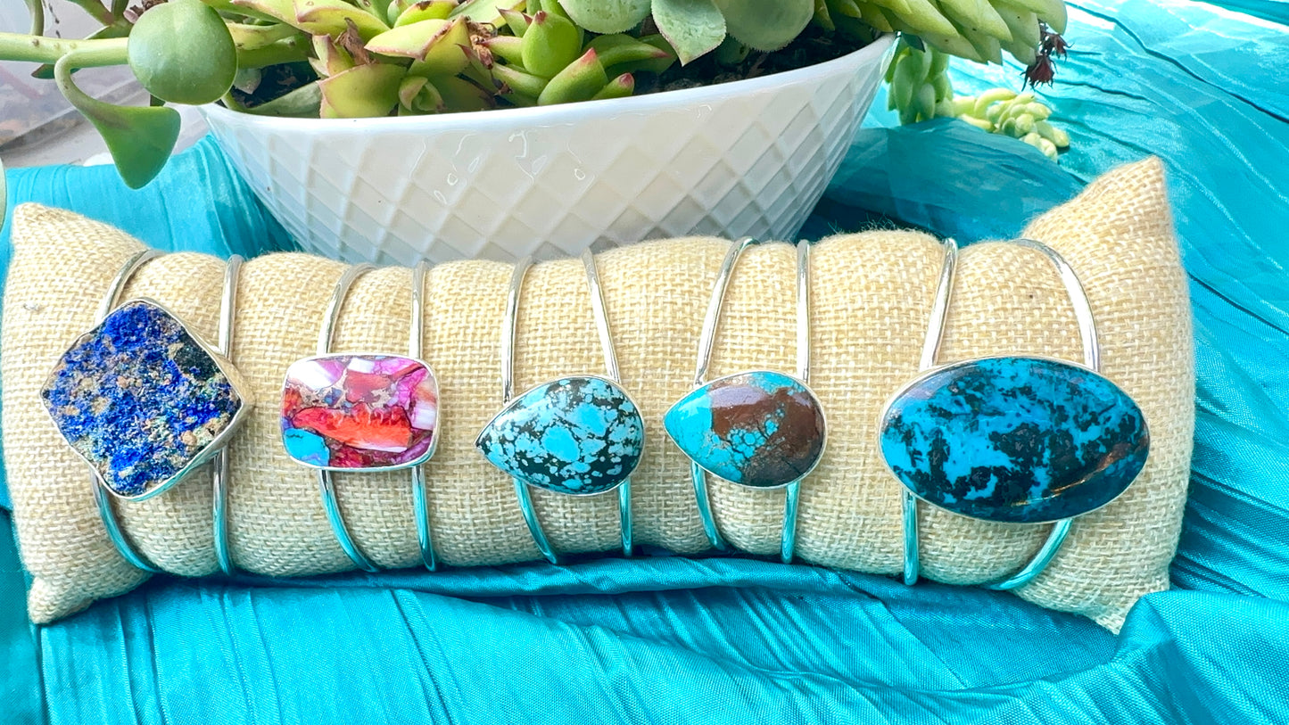 Azurite Natural Cuff