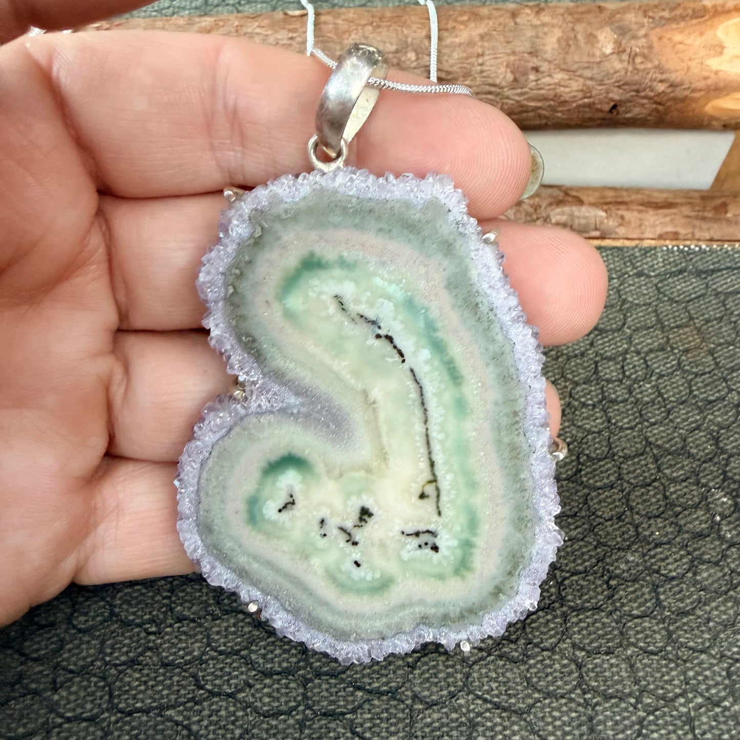 Sale - Amethyst Sterling Silver (18”)