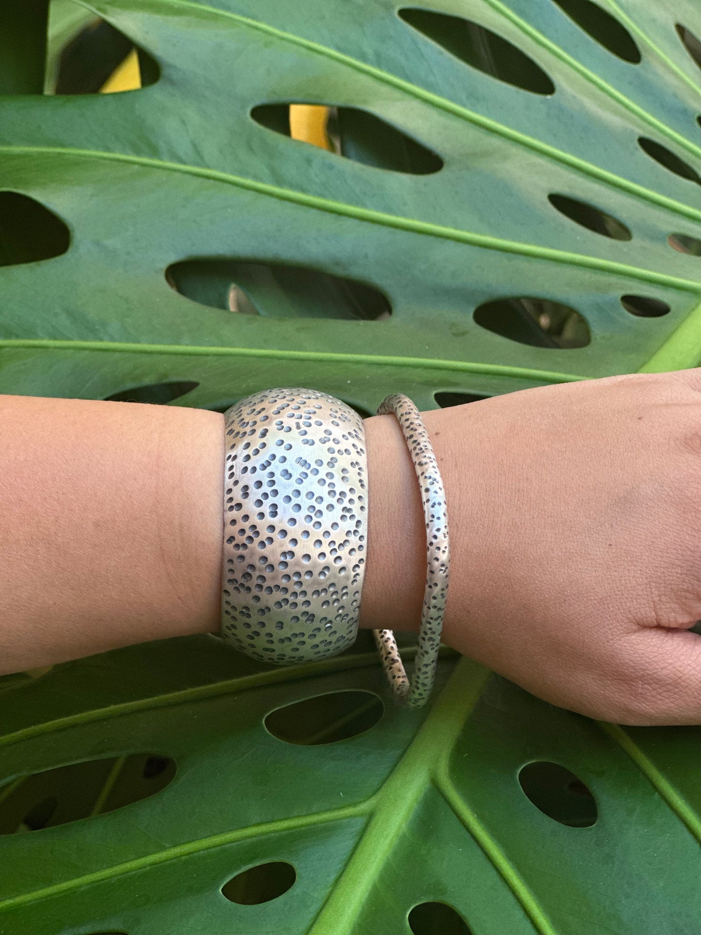B0289.   Dalmatian Statement Cuff