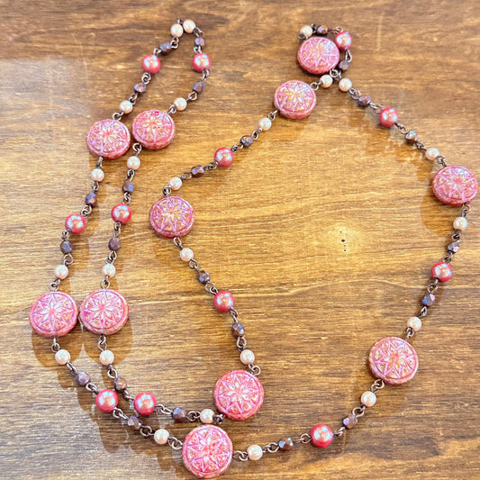 30” Boho Sun Necklace