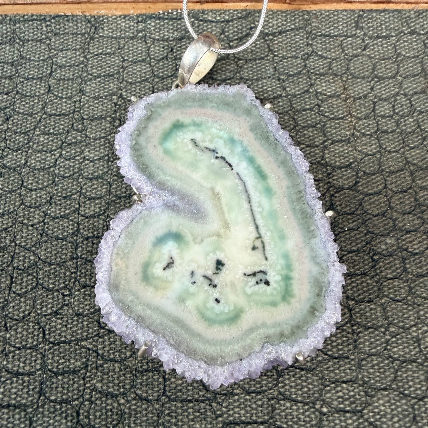 Sale - Amethyst Sterling Silver (18”)