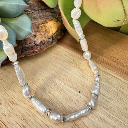 Baroque Pearl  Necklace (18”-20”)