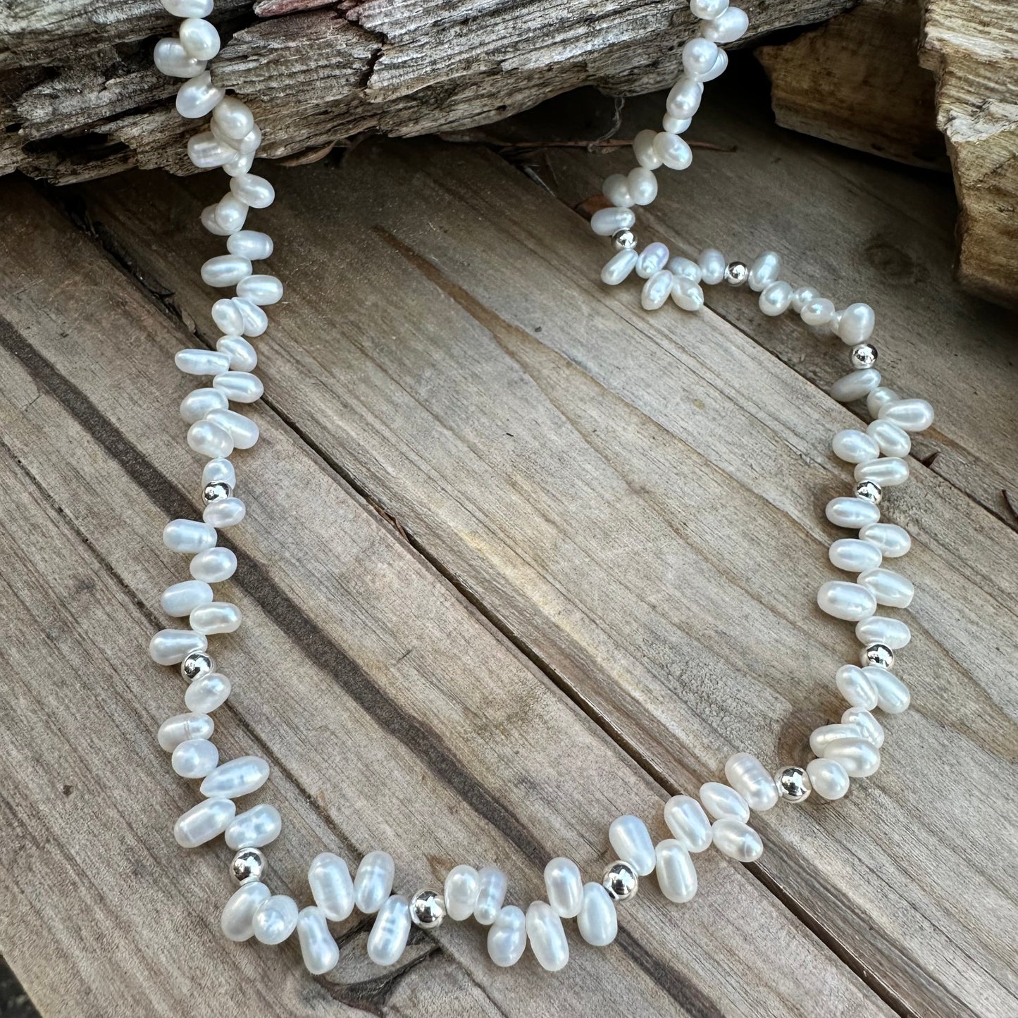 N0726   Cultured Pearl Necklace (18”-20”)